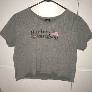 Harley Davidson Crop Top